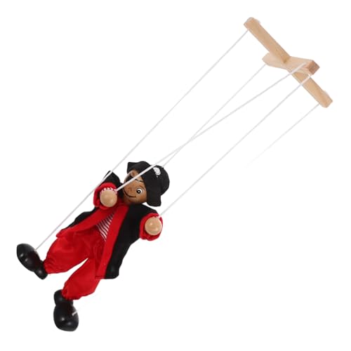 BESPORTBLE Piraten Marionette Aus Holz Lustige Marionette Für Puppenspiele Für Bauchrednerpuppen Für Anfänger Kreative Spielzeugfigur Schwarze Piratenpuppen BESPORTBLE Piraten Marionette Aus Holz Lustige Marionette Für Puppenspiele Für Bauchrednerpuppen Für Anfänger Kreative Spielzeugfigur Schwarze Piratenpuppen von BESPORTBLE