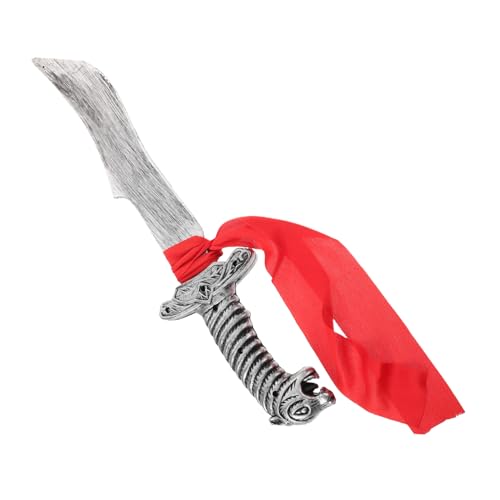 BESPORTBLE Plastik Spielzeugschwert Ritter Kostüm Mittelalterliches Design für Halloween Party Rollenspiel Piraten Kostüm Zubehör für Bühne und Cosplay von BESPORTBLE