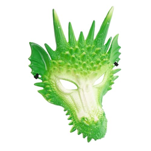 BESPORTBLE Plastikmaske Halloween Drachen Party Maskerade Maske Männer Maskenkostüm Led Dekorationen Karikatur Schreckliche Tiermaske Maskerademaske Tierkopfmaske Green BESPORTBLE Plastikmaske Halloween Drachen Party Maskerade Maske Männer Maskenkostüm Led Dekorationen Karikatur Schreckliche Tiermaske Maskerademaske Tierkopfmaske Green von BESPORTBLE