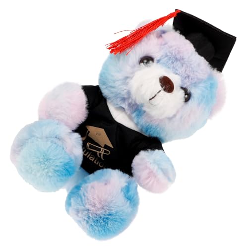 BESPORTBLE Plüsch Abschluss Bär mit Doktorhut Weiches Kuscheltier für Absolventen Perfektes zur Graduierung Hochwertiger und Liebevolle Verarbeitung für und Bachelor Abschlüsse von BESPORTBLE