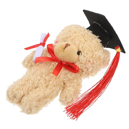 BESPORTBLE Plüsch Abschlussbär Niedliches für Absolventen Langlebiges aus Hochwertigem Plüsch für Abschlussfeiern Herzliche für Graduierte von BESPORTBLE