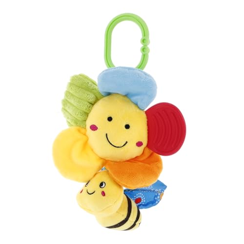 BESPORTBLE Plüsch Bienen Hängespielzeug für Junge Mädchen Weiches Kuscheltier für Kinderwagen und Babybett Sicherer Fördert Handkoordination und Motorische Entwicklung Niedliches Blumen BESPORTBLE Plüsch Bienen Hängespielzeug für Junge Mädchen Weiches Kuscheltier für Kinderwagen und Babybett Sicherer Fördert Handkoordination und Motorische Entwicklung Niedliches Blumen von BESPORTBLE