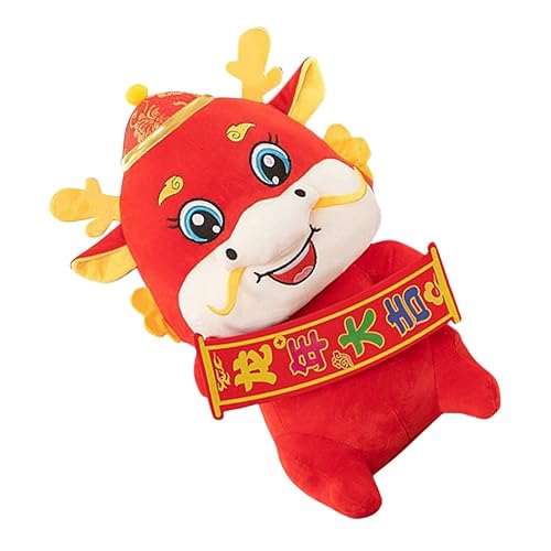 BESPORTBLE Plüsch Drachen Großes Stofftier Für Jahr des Drachen Für Chinesisches Neujahr Und Besondere Anlässe Sicher Und Langlebig Niedliches Design von BESPORTBLE
