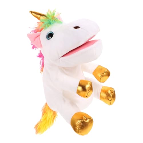 BESPORTBLE Plüsch Einhorn Handpuppe Für Interaktives Für Kreatives Geschichtenerzählen Pädagogisches Handspielzeug Aus Weichem Material BESPORTBLE Plüsch Einhorn Handpuppe Für Interaktives Für Kreatives Geschichtenerzählen Pädagogisches Handspielzeug Aus Weichem Material von BESPORTBLE