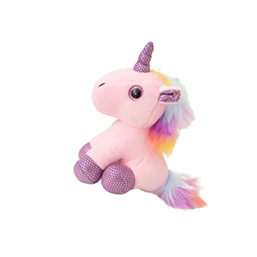 BESPORTBLE Plüsch Einhorn Schlüsselanhänger Rosa Niedlicher Kuscheltier Anhänger zum Aufhängen Weiches Einhorn Plüschtier als für Tasche Handy Auto Schlüssel Vielseitige Dekoration von BESPORTBLE