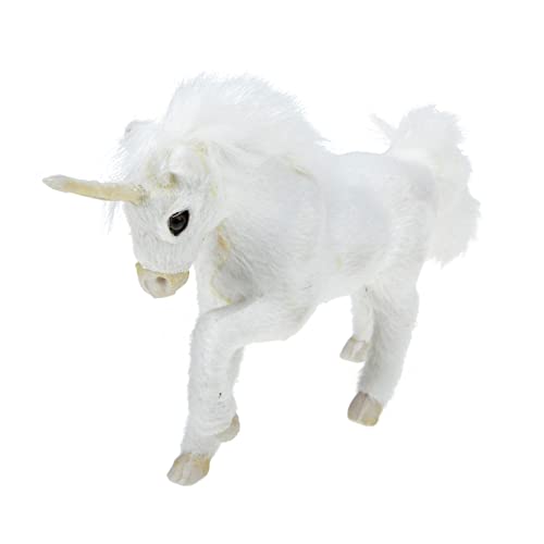 BESPORTBLE Plüsch Einhornmodell Lebensechte Dekoration für Schlafzimmer und Schreibtisch für Weihnachten Hochwertige Plüschtiere Leicht zu Reinigen Wiederverwendbar von BESPORTBLE