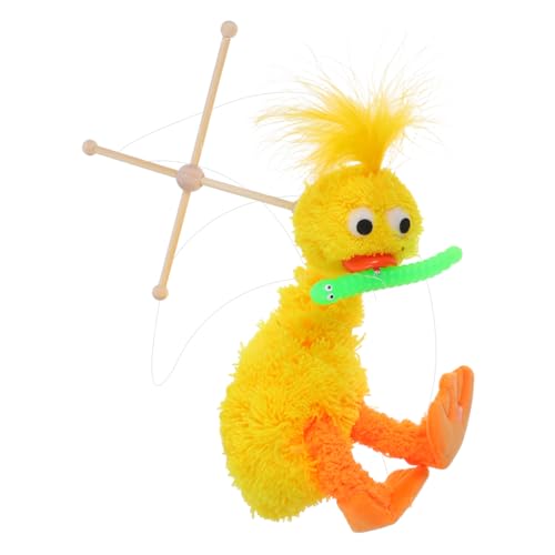 BESPORTBLE Plüsch Enten Marionette Weiches Kuscheltier mit Ziehschnur Interaktive Tierpuppe für Puppenspiele Mädchen und Heimdekoration BESPORTBLE Plüsch Enten Marionette Weiches Kuscheltier mit Ziehschnur Interaktive Tierpuppe für Puppenspiele Mädchen und Heimdekoration von BESPORTBLE