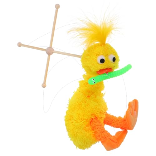 BESPORTBLE Plüsch Enten Marionette mit Ziehschnur Interaktive Stoffente für Weiches und Kuscheliges für Puppenspiele Home Dekoration und Kreative Aufführungen BESPORTBLE Plüsch Enten Marionette mit Ziehschnur Interaktive Stoffente für Weiches und Kuscheliges für Puppenspiele Home Dekoration und Kreative Aufführungen von BESPORTBLE