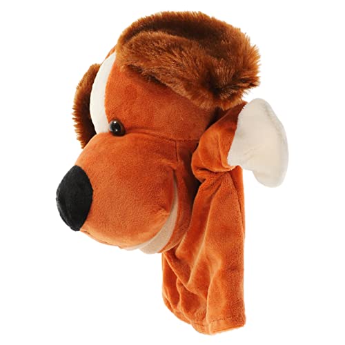 BESPORTBLE Plüsch Handpuppe Cartoon Hund Weiches Tier Handpuppen für Interaktives Eltern Junge Mädchen Lernspiel Motorische Sichere Premium Materialien für Rollenspiele und Geschichten von BESPORTBLE