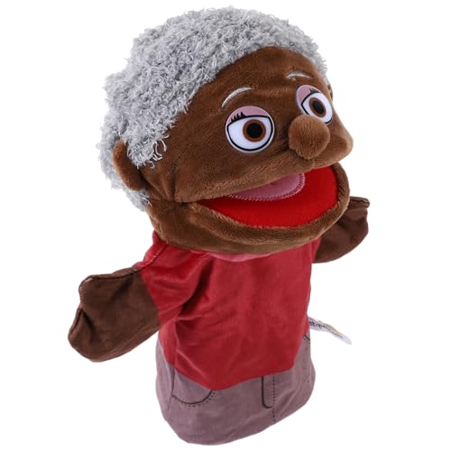 BESPORTBLE Plüsch Handpuppe Familienmitglied Realistische Handpuppenfigur für Interaktive Geschichtenerzählungen Fördert Kreativität und Kognitive Entwicklung für Eltern von BESPORTBLE