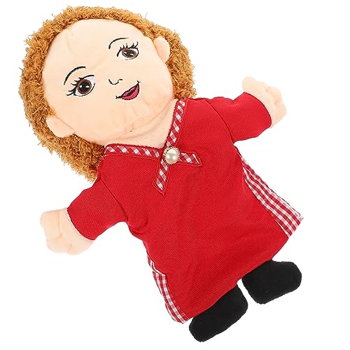 BESPORTBLE Plüsch Handpuppe Für Geschichtenerzählen Cartoon Figur Interaktive Puppen Für Kreative Lernmomente Hohe Strapazierfähigkeit Lebensechte von BESPORTBLE