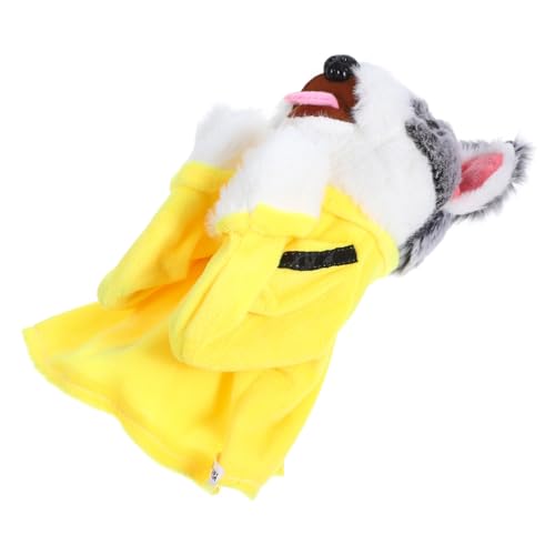 BESPORTBLE Plüsch Handpuppe Hund Cartoon Interaktives Handspielzeug Lustig Kreativ Für Kindergarten Rollenspiel von BESPORTBLE