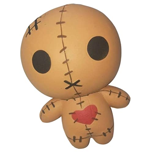 BESPORTBLE Plüsch Horror Stressball Für Halloween Dekoration Gruselige Spukpuppe Zum Drücken Lustige Entspannungspuppe Für Kollegen Und Freunde von BESPORTBLE