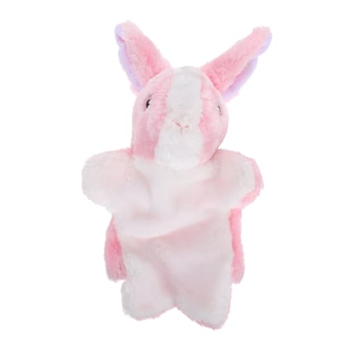 BESPORTBLE Plüsch Kaninchen Handpuppe Kinderpädagogisches Stofftier für Eltern Junge Mädchen Interaktion Cartoon Handpuppe aus Weichem Material Fördert Kreativität und Sprachentwicklung BESPORTBLE Plüsch Kaninchen Handpuppe Kinderpädagogisches Stofftier für Eltern Junge Mädchen Interaktion Cartoon Handpuppe aus Weichem Material Fördert Kreativität und Sprachentwicklung von BESPORTBLE