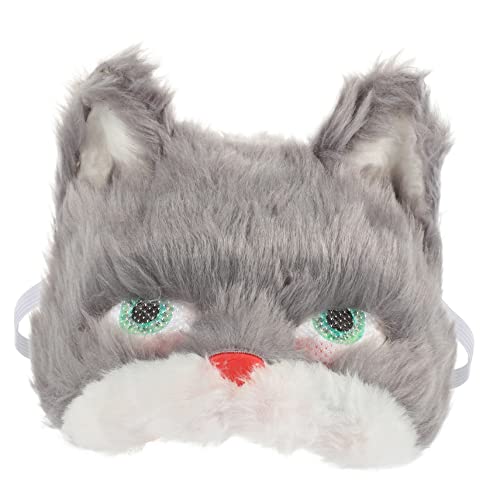 BESPORTBLE Plüsch Katzenmaske für Karneval Cosplay Maskenbälle Leichte Bequeme Tiermaske aus Plüsch für Geburtstagsfeiern Halloween Tanzaufführungen BESPORTBLE Plüsch Katzenmaske für Karneval Cosplay Maskenbälle Leichte Bequeme Tiermaske aus Plüsch für Geburtstagsfeiern Halloween Tanzaufführungen von BESPORTBLE