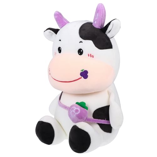 BESPORTBLE Plüsch Kuh Kuscheltier Weiches Ox Jahr Maskottchen Stofftier Puppe Hochwertiges Kissen Dekoration für Sammler BESPORTBLE Plüsch Kuh Kuscheltier Weiches Ox Jahr Maskottchen Stofftier Puppe Hochwertiges Kissen Dekoration für Sammler von BESPORTBLE