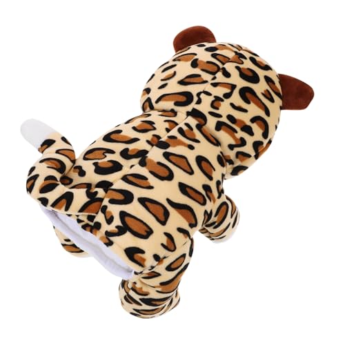 BESPORTBLE Plüsch Leoparden Handpuppe Für Interaktives Stofftier Pädagogisches Rollenspiel Beweglicher Mund Für Kleinkinder Und Eltern Interaktionen von BESPORTBLE
