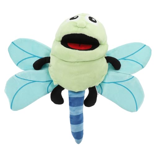BESPORTBLE Plüsch Libelle Handpuppe Interaktives Puppenspielzeug Für Kawaii Libellenmodell Rollenspiel Und Früherziehungsspielzeug von BESPORTBLE