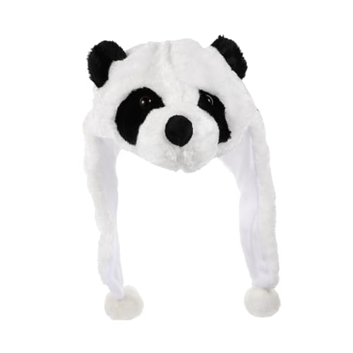 BESPORTBLE Plüsch Panda Kopfbedeckung Winter Warmes Kuscheliges Kostüm Accessoire für Karneval Fasching Mottoparty mit Ohrenschutz und Weichem Design BESPORTBLE Plüsch Panda Kopfbedeckung Winter Warmes Kuscheliges Kostüm Accessoire für Karneval Fasching Mottoparty mit Ohrenschutz und Weichem Design von BESPORTBLE