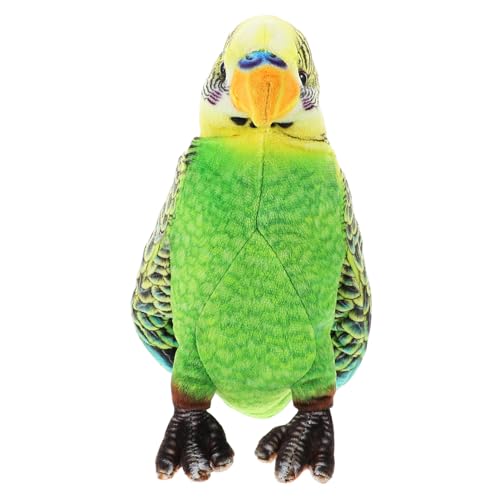 BESPORTBLE Plüsch Papagei Stofftier Realistisches Vogelspielzeug Für Dekoration Für Zuhause Und Garten Und Kuschelig Für Vogel von BESPORTBLE