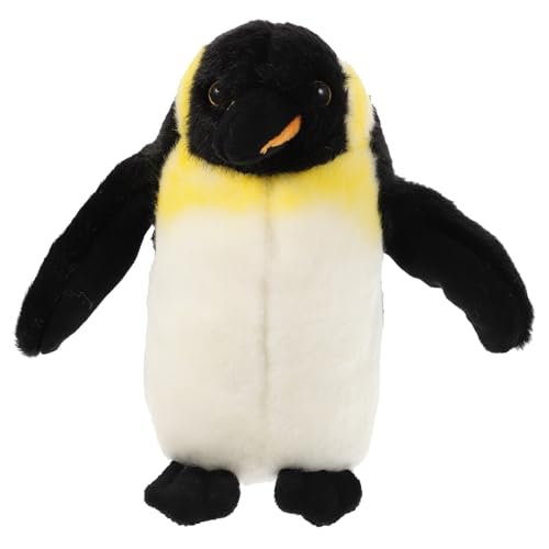BESPORTBLE Plüsch Pinguin Kuscheltier Weiches Stofftier für Kleinkinder Realistisches Plüschtier Flauschiges als und Dekoration für Zuhause von BESPORTBLE