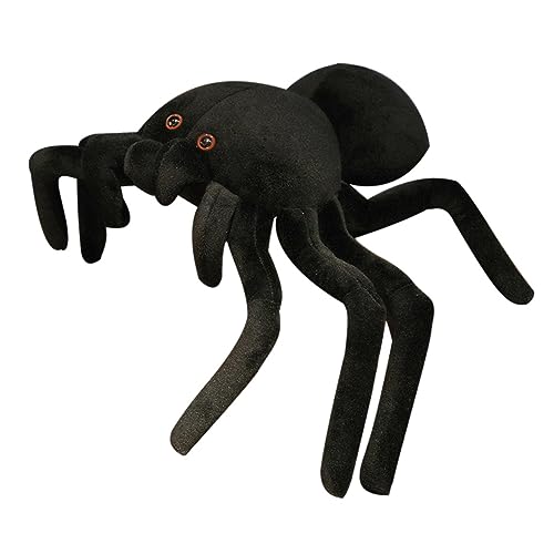 BESPORTBLE Plüsch Riesenspinne Kuscheltier Schwarz Weiches Kawaii Stofftier als Halloween Deko und Realistische Große Spinne zum Umarmen und Dekorieren BESPORTBLE Plüsch Riesenspinne Kuscheltier Schwarz Weiches Kawaii Stofftier als Halloween Deko und Realistische Große Spinne zum Umarmen und Dekorieren von BESPORTBLE