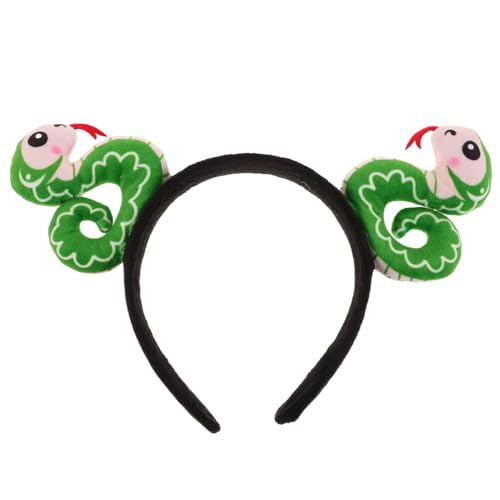 BESPORTBLE Plüsch Schlangen Haarband für Chinesische Neujahr Niedliches Saisonales Stirnband mit Cartoon Design für Festliche Anlässe und Schlangenkostüme Sicheres Tragen und Einzigartiger BESPORTBLE Plüsch Schlangen Haarband für Chinesische Neujahr Niedliches Saisonales Stirnband mit Cartoon Design für Festliche Anlässe und Schlangenkostüme Sicheres Tragen und Einzigartiger von BESPORTBLE