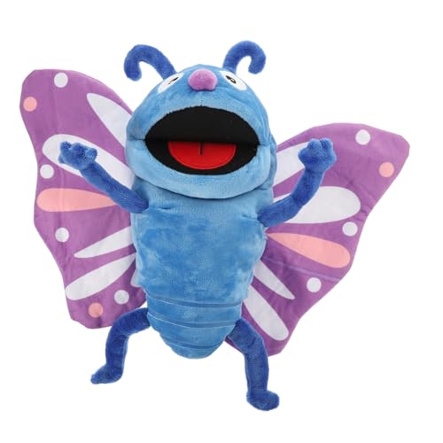 BESPORTBLE Plüsch Schmetterlings Handpuppe Interaktive Cartoon Tierpuppe für Spiel und Geschichten Hochwertiges und Langlebiges Babyspielzeug BESPORTBLE Plüsch Schmetterlings Handpuppe Interaktive Cartoon Tierpuppe für Spiel und Geschichten Hochwertiges und Langlebiges Babyspielzeug von BESPORTBLE