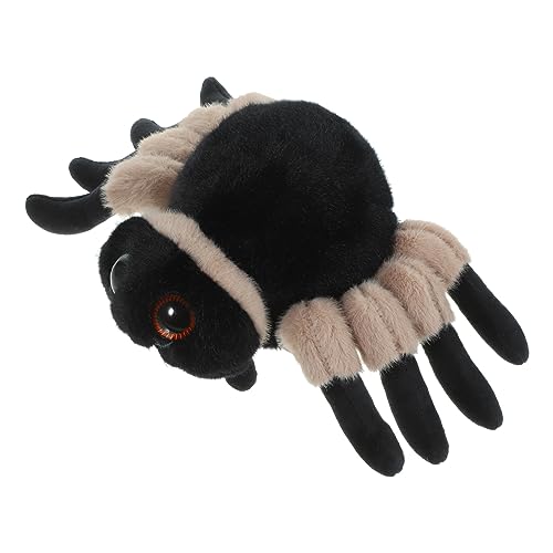 BESPORTBLE Plüsch Spinne Stofftier Riesenspinne Kissen Für Halloween Gefüllte Spinne Realistische Plüschspinne Dekoration von BESPORTBLE