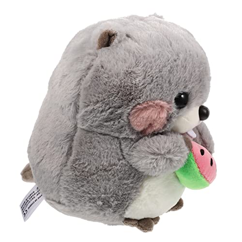 BESPORTBLE Plüsch Tier Kuscheltier Bodentier Grauer Plüsch Weiches Baumwollspielzeug Kinderzimmer Deko für Mädchen Jungen von BESPORTBLE