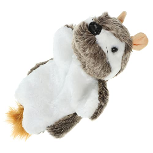 BESPORTBLE Plüsch Tierhandpuppe Tierische Rollenspiele Für Weiche Und Kuschelige Handpuppe Für Kreatives Tierpuppen Für Interaktion Und Frühförderung von BESPORTBLE