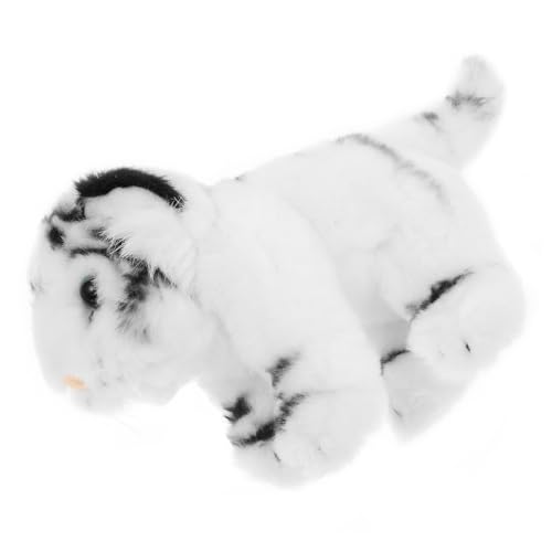 BESPORTBLE Plüsch Tiger Kuscheltier Weißer Tiger Stofftier Weiches Plüschtier Für Kuschelfreund Und Dekoration BESPORTBLE Plüsch Tiger Kuscheltier Weißer Tiger Stofftier Weiches Plüschtier Für Kuschelfreund Und Dekoration von BESPORTBLE