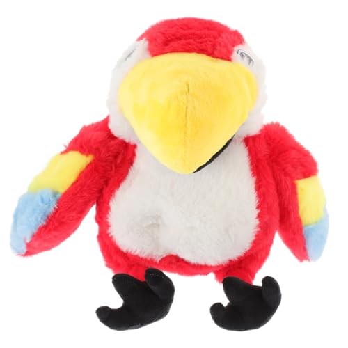 BESPORTBLE Plüsch Vogel Handpuppe Interaktive Papagei Handpuppe Für Geschichtenerzählen Weiches Aus Hochwertigem Plüsch Für Kindergeburtstage von BESPORTBLE