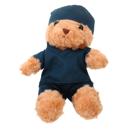 BESPORTBLE Plüsch in Arztkleidung Weiches Kuscheltier mit Detailreichen Gesichtszügen und Flexiblen Kleines Tragbares Arztbärchen als zur Abschlussfeier für Pflege und Medizinstudenten BESPORTBLE Plüsch in Arztkleidung Weiches Kuscheltier mit Detailreichen Gesichtszügen und Flexiblen Kleines Tragbares Arztbärchen als zur Abschlussfeier für Pflege und Medizinstudenten von BESPORTBLE