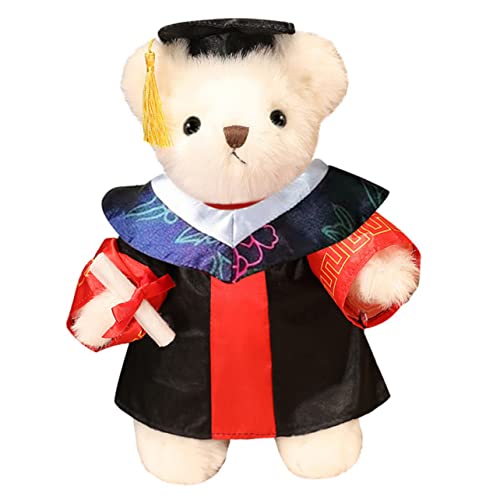 BESPORTBLE Plüschbär zur Graduierung mit Doktorhut und Perfektes zur Abschlussfeier für Frauen Süßes Erinnerungsstück und Dekoration für Abschlussfeier von BESPORTBLE