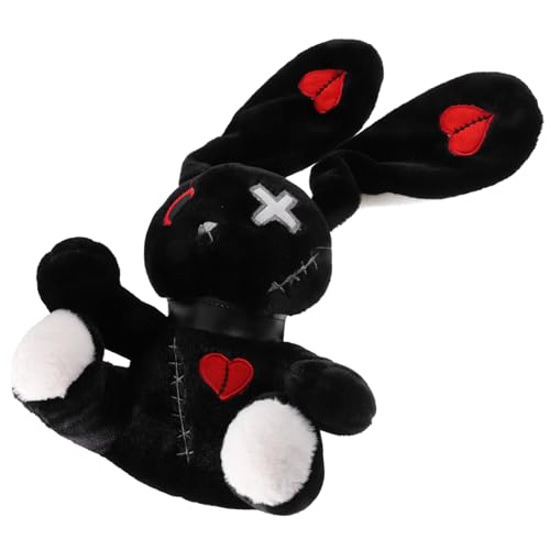 BESPORTBLE Plüschhasenpuppe Halloween Hase Mit Großen Weiches Ausgestopftes Lustige Plüschfigur Für Halloween Dekoration von BESPORTBLE