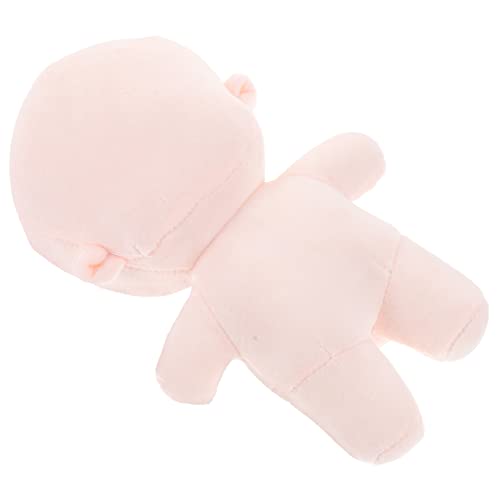 BESPORTBLE Plüschpuppe Mit Leerem Körper Spielzeug DIY Unfertige Puppe Leere Puppe Bastelspielzeug Entzückende Plüschpuppe Leerer Puppenkörper Für Heimwerker von BESPORTBLE