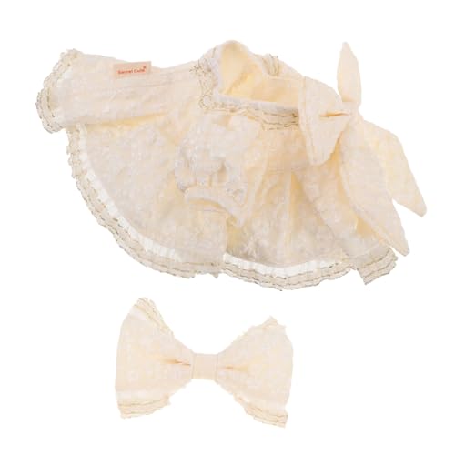 BESPORTBLE Plüschpuppen Kleid mit Schleifenakzent Goldene Ränder für Puppenhaus Dekoration und Rollenspiele Geburtstagsfeiern und Familientreffen Vielseitig BESPORTBLE Plüschpuppen Kleid mit Schleifenakzent Goldene Ränder für Puppenhaus Dekoration und Rollenspiele Geburtstagsfeiern und Familientreffen Vielseitig von BESPORTBLE
