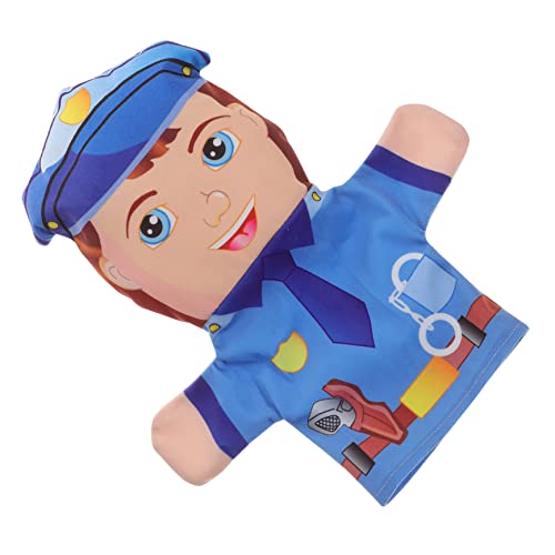 BESPORTBLE Polizeihandpuppe Aus Interaktive Fingerpuppenspielzeug Für Geschichtenerzählen Und Kreativen von BESPORTBLE