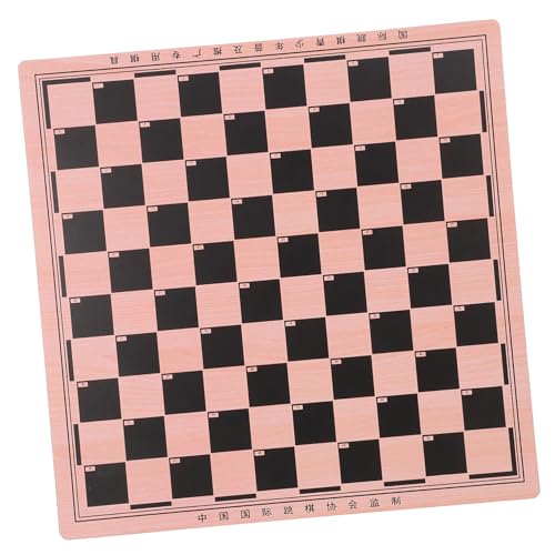 BESPORTBLE Portables Holz Schachbrett Stabiler Haushalts Schachzubehör für Tischspiele Elegantes Design Multifunktional Kompatibel mit Internationalen Damespielen für Kindertraining BESPORTBLE Portables Holz Schachbrett Stabiler Haushalts Schachzubehör für Tischspiele Elegantes Design Multifunktional Kompatibel mit Internationalen Damespielen für Kindertraining von BESPORTBLE