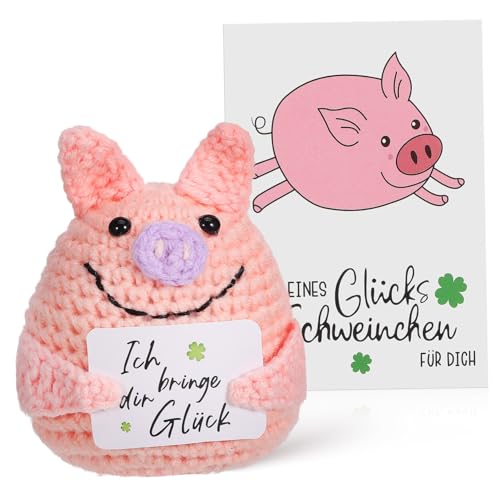 BESPORTBLE Positives Häkelschwein Handgefertigtes Emotionales Unterstützungsspielzeug mit Positiver Karte Tragbar und Langlebig Vielseitiges für Jede Gelegenheit BESPORTBLE Positives Häkelschwein Handgefertigtes Emotionales Unterstützungsspielzeug mit Positiver Karte Tragbar und Langlebig Vielseitiges für Jede Gelegenheit von BESPORTBLE
