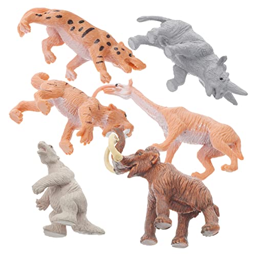 BESPORTBLE Prähistorische Tiermodelle Set für Lernspielzeug Fantasie und Geschichtswissen Rollenspiel für Kreatives und Dekoration von BESPORTBLE