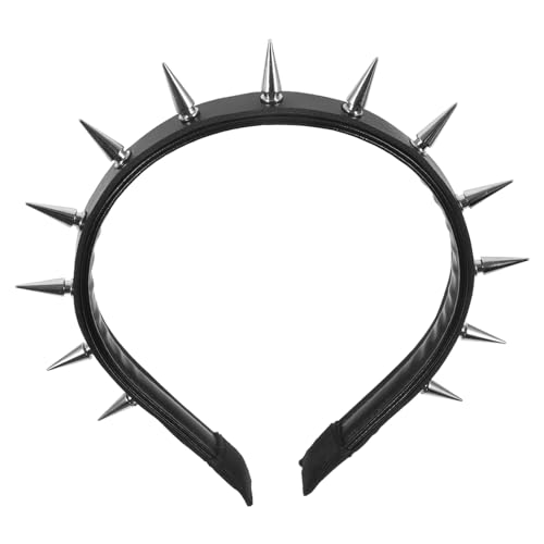 BESPORTBLE Punk-rivet-stirnband Für Dekoratives Festival-accessoire Mit Auffälligem Design Für Halloween Und Besondere Anlässe Bequem Und Langlebig Für Tagesaktivitäten von BESPORTBLE