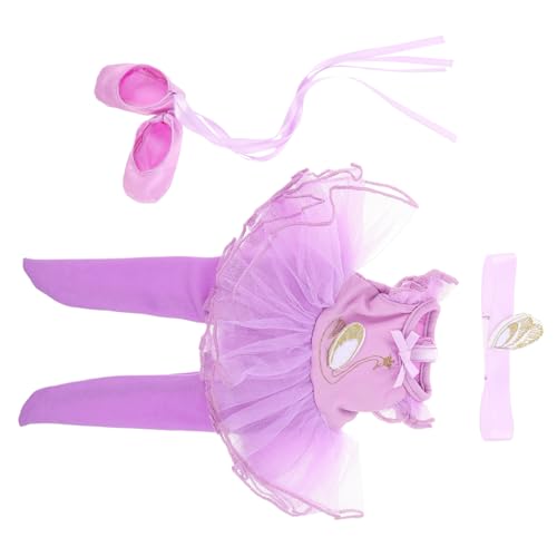 BESPORTBLE Puppen Ballettkleidung mit Tanzkleid Schuhen und Kopfschmuck Puppenkostüm für Puppen Mädchen Ballett Outfit für Kreatives und Verkleiden BESPORTBLE Puppen Ballettkleidung mit Tanzkleid Schuhen und Kopfschmuck Puppenkostüm für Puppen Mädchen Ballett Outfit für Kreatives und Verkleiden von BESPORTBLE