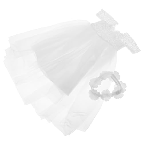 BESPORTBLE Puppen Hochzeitskleid für Puppen Elegantes Brautkleid mit Spitzenverzierungen Puppenmode für Besondere Anlässe Puppenzubehör für Kreative Outfits BESPORTBLE Puppen Hochzeitskleid für Puppen Elegantes Brautkleid mit Spitzenverzierungen Puppenmode für Besondere Anlässe Puppenzubehör für Kreative Outfits von BESPORTBLE
