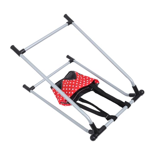 BESPORTBLE Puppen Schaukel für Puppenhaus Realistisches Miniatur Swing Zubehör für Rollenspiel und Kreative Kinderaktivitäten Rot BESPORTBLE Puppen Schaukel für Puppenhaus Realistisches Miniatur Swing Zubehör für Rollenspiel und Kreative Kinderaktivitäten Rot von BESPORTBLE
