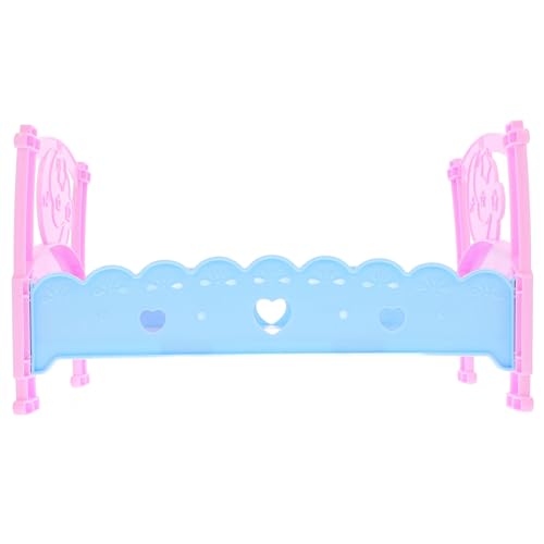 BESPORTBLE Puppenbett Spielbett Kinderzimmer Möbel Simulation Spielhaus Zubehör für Rollenspiel und Fantasieentwicklung BESPORTBLE Puppenbett Spielbett Kinderzimmer Möbel Simulation Spielhaus Zubehör für Rollenspiel und Fantasieentwicklung von BESPORTBLE