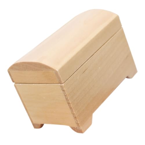 BESPORTBLE Puppenhaus Aufbewahrungsbox Realistisches Zubehör Für Mini Hausdekoration Exquisite Holzoptik Für Puppenmöbel Und Miniaturen Sicheres Und Robustes Material von BESPORTBLE