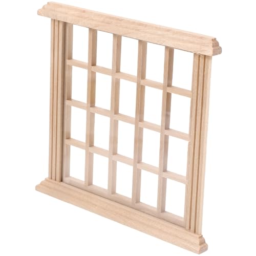 BESPORTBLE Puppenhaus Dekoration Leeres Fenster Für DIY Mini Möbel Und Szenen Fächer Puppenmöbel Accessoire BESPORTBLE Puppenhaus Dekoration Leeres Fenster Für DIY Mini Möbel Und Szenen Fächer Puppenmöbel Accessoire von BESPORTBLE