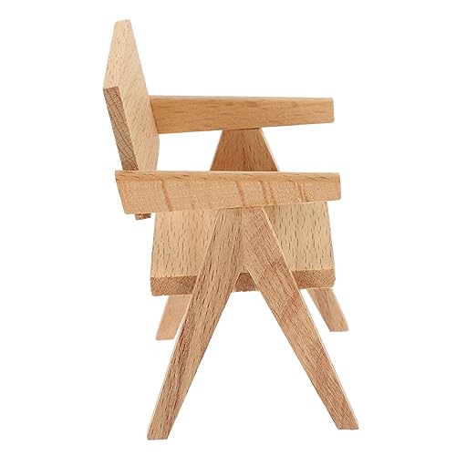 BESPORTBLE Puppenhaus Mini Holzstuhl Mit Armlehnen Möbel Für Puppenhaus Puppenhauszubehör Für Kreatives Und Dekorieren BESPORTBLE Puppenhaus Mini Holzstuhl Mit Armlehnen Möbel Für Puppenhaus Puppenhauszubehör Für Kreatives Und Dekorieren von BESPORTBLE